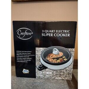 Crofton 3 Quart Electric Super Cooker